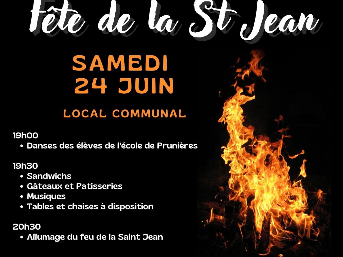 24 juin 2023 – Fête de la Saint Jean