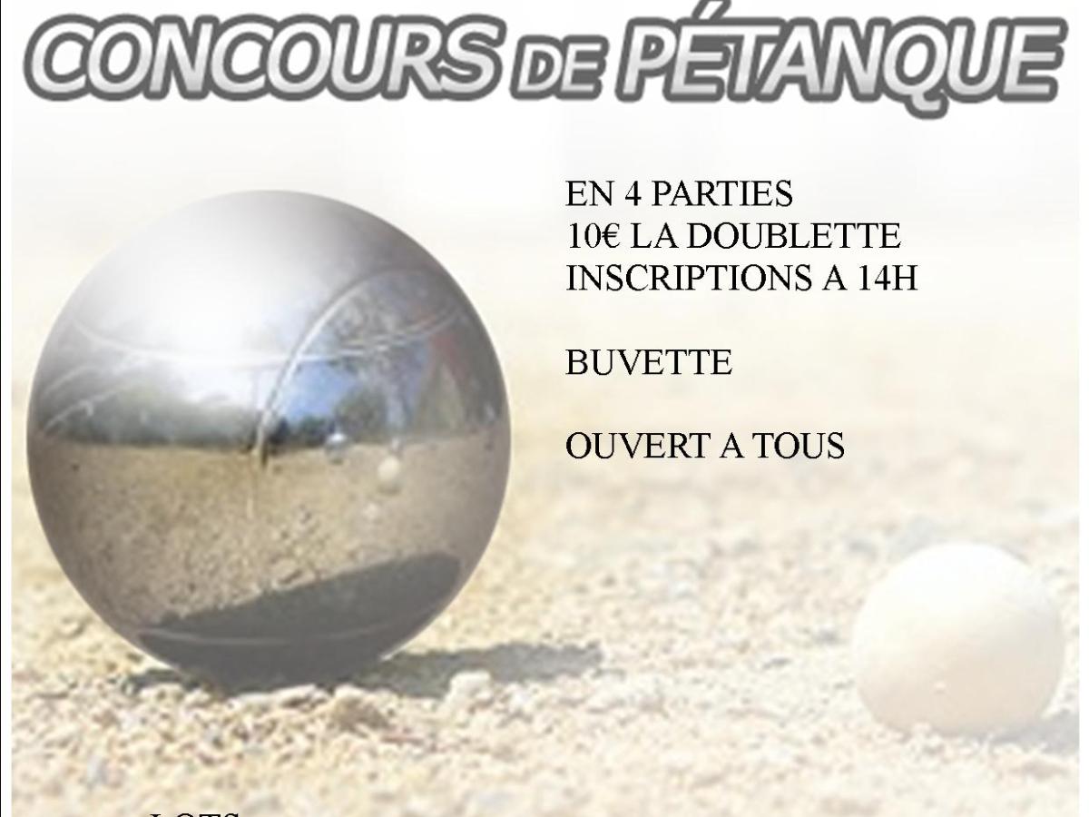 29 Juin 2024 – Concours de&nbsp;pétanque